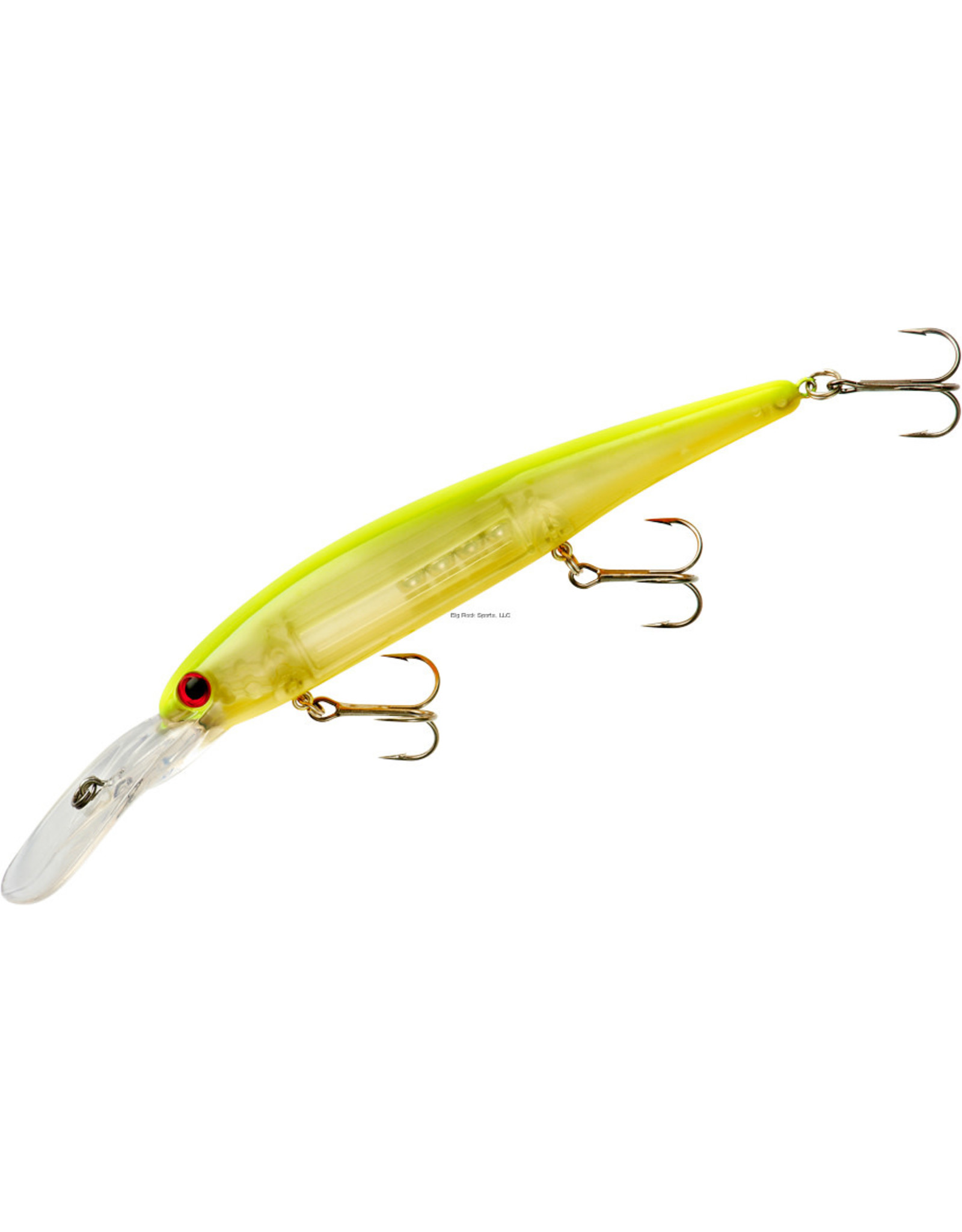 BANDIT Bandit BDTWBD204 Walleye Deep Trolling Plug, 4.75, 5/8oz, Chartreuse Orange Belly