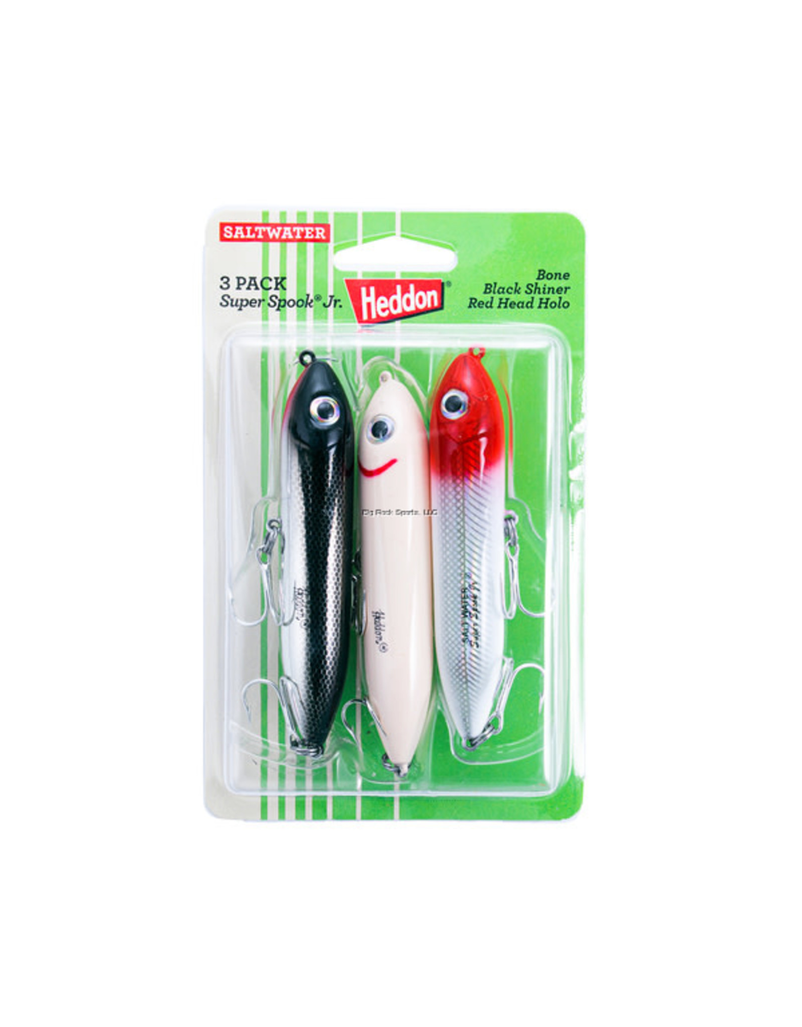 Heddon Heddon Super Spook Jr. Saltwater 3 Pack