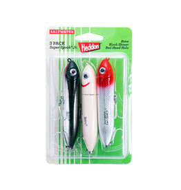Heddon Heddon Super Spook Jr. Saltwater 3 Pack