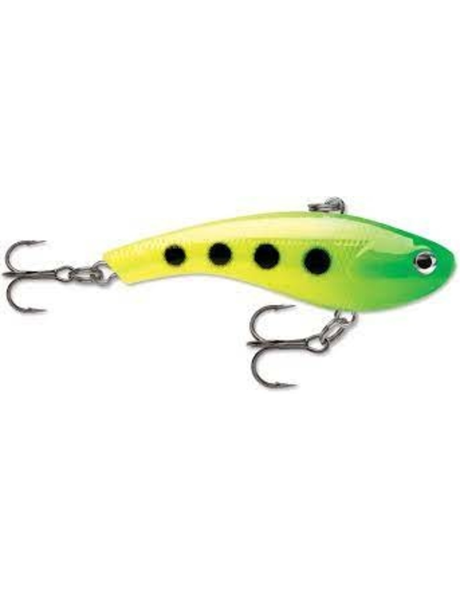 Rapala Rapala SLR05GSLM Slab Rap 05, 1/4 oz, Variable Depth, #10 Treble Hooks, Glow Slimy Lime
