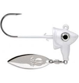 VMC VMC SPJ12-WHT Spin Jig 1/2 White 1/2 Oz. 4/0 HK