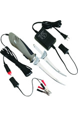 Rapala Rapala PGEF1 Deluxe Electric Fillet Knife Set 110V AC/12V, Storage Case, 6" & 7-1/2" Blades
