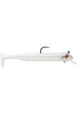 Storm Storm SBS35PI-18J 360GT Searchbait Swimmer, 3.5", 1/8oz Jig, #2/0 Hook, 1 Rigged/2 Bodies, Pearl Ice