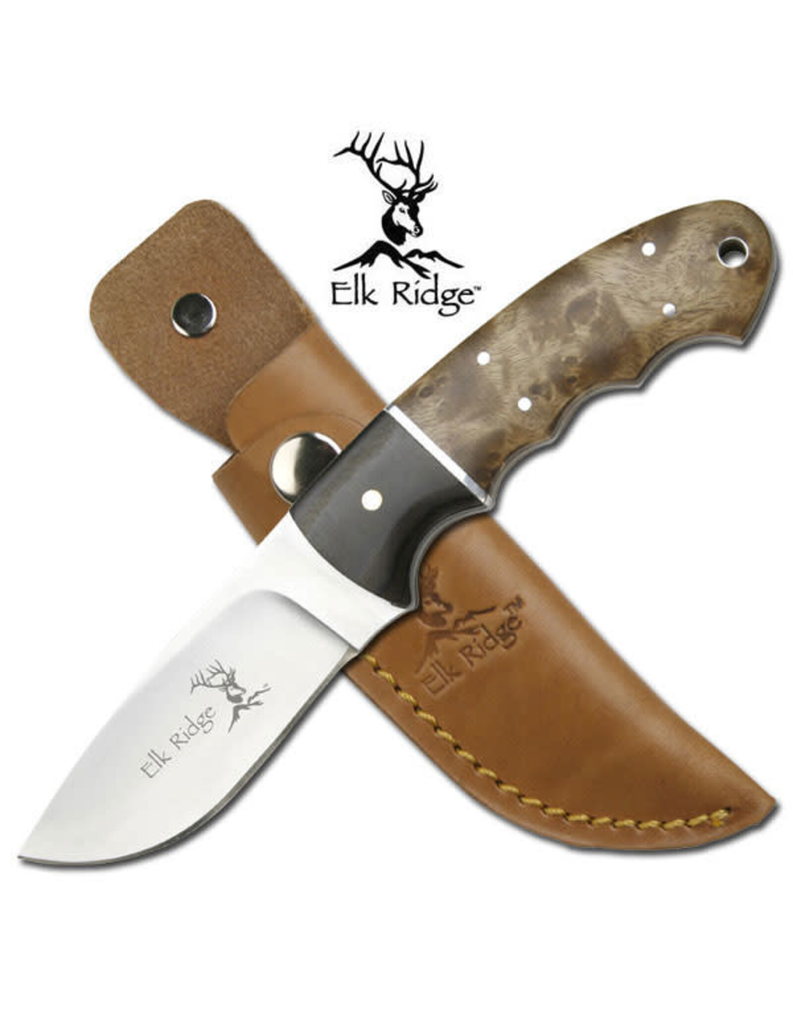Elk Ridge Elk Ridge ER-128 OUTDOOR FIXED BLADE KNIFE 8" OVERALL