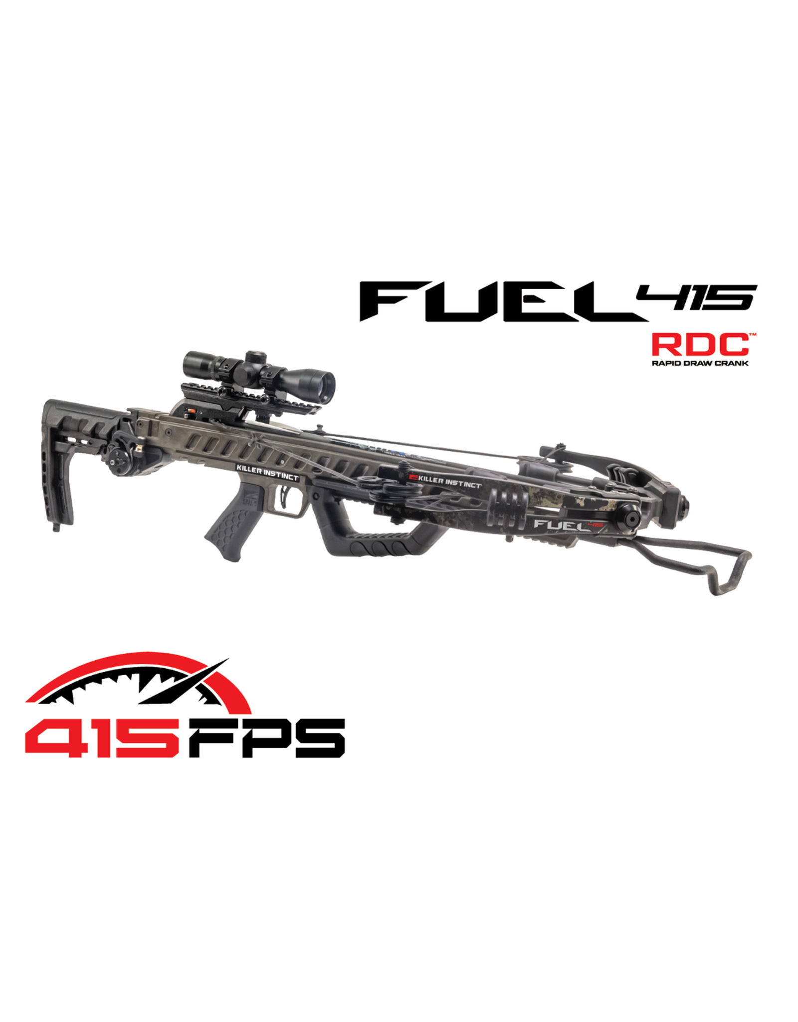 Killer Instinct Fuel 415 RDC Crossbow Package Bronson