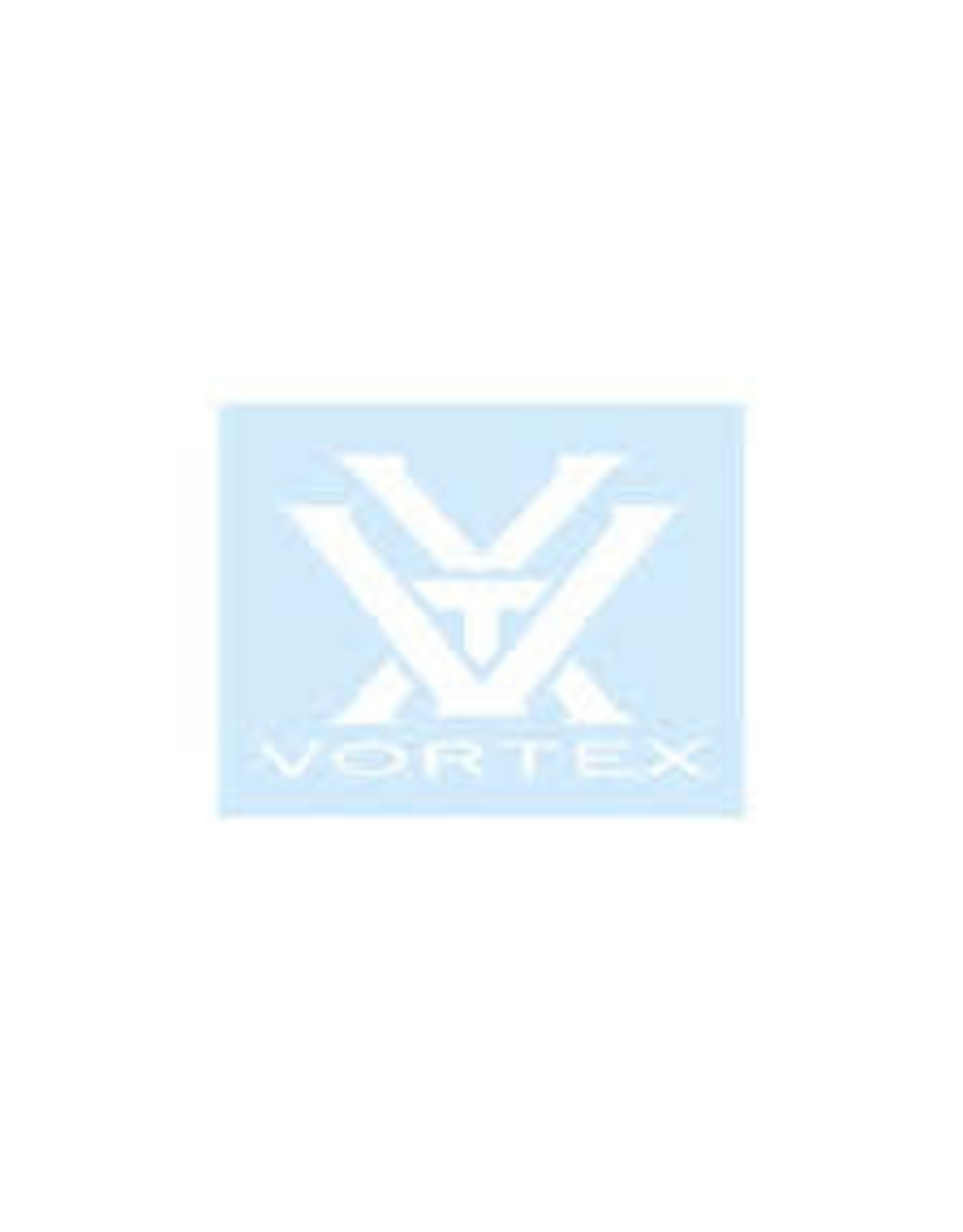 Vortex Vortex Small Window Decal White