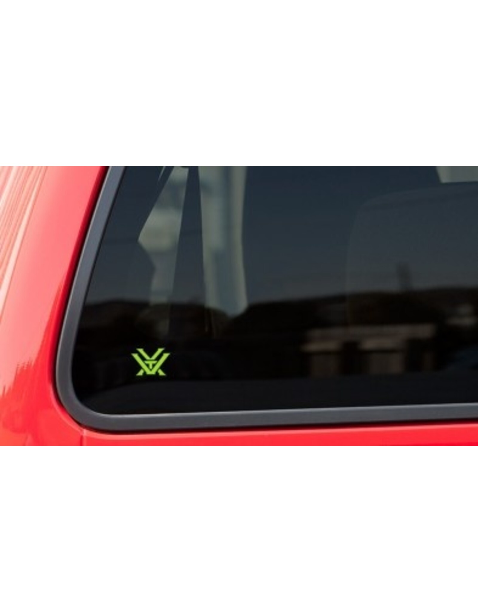 Vortex Vortex Small Decal Green 2"x2"