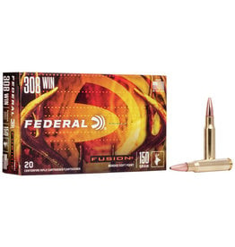 Fusion Ammunition Fusion F308FS1 Rifle Ammo 308 WIN, 150 Grains, 2820 fps, 20, Boxed