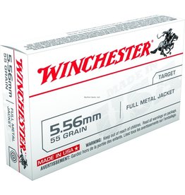 Winchester Winchester WM193K Best Value USA LC Rifle Ammo 5.56 NATO, FMJ, M193, 55 Gr, 3180 fps, 20 Rnd, Boxed