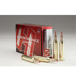 Hornady Hornady Superformance Varmint 243 WIN, V-MAX, 75 Grains, 3580 fps, 20, Boxed 83433