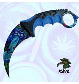 Plague Karambit Knife - Getting High  SD00175BLW