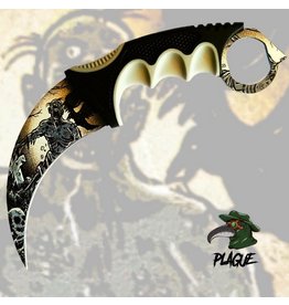 Plague Plague Karambit Knife - The Dead Shall  21DT002-75GY