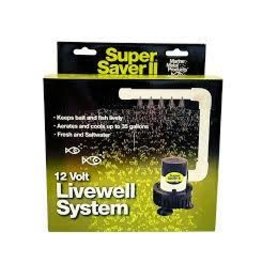 Marine Metal Super Saver II 12-Volt Livewell System by Marine Metal Products