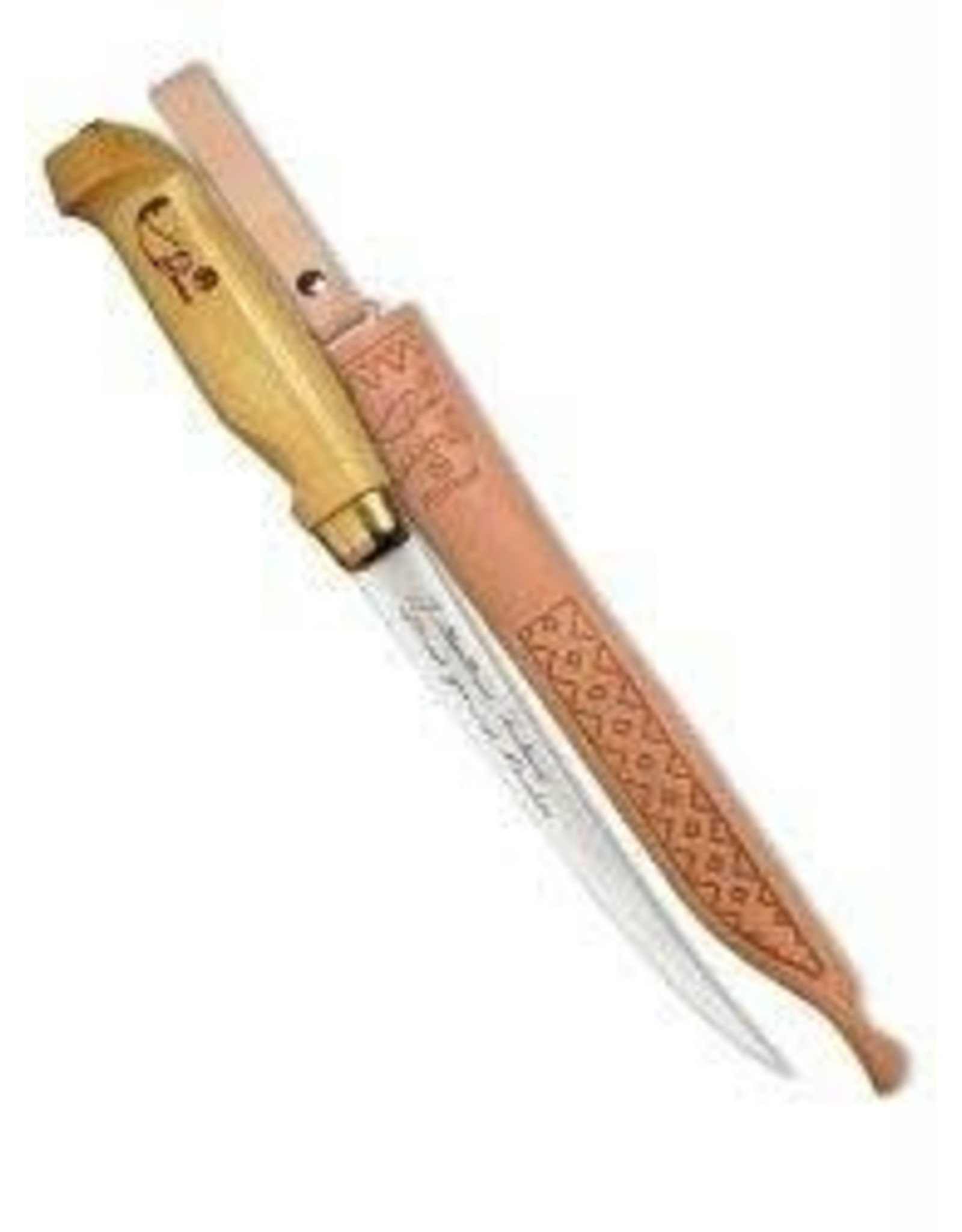 Rapala BPFNF7SH1 Fish 'N Fillet Knife, 7-1/2 Stainless Blade, Birch  Handle, Sharpener, Leather Sheath - Bronson