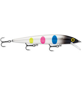 Rapala Rapala HJ12BWB Husky Jerk 12, 7/16 oz, Running Depth 4'-8', #6 Treble Hooks, Black Wonderbread