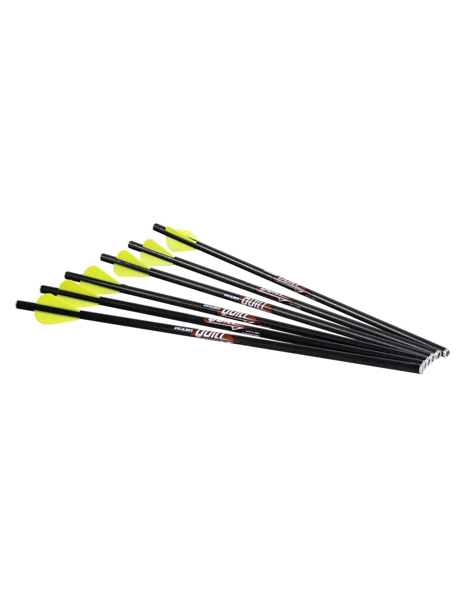 Excalibur Excalibur Quill Carbon Arrows (Pack of 6)