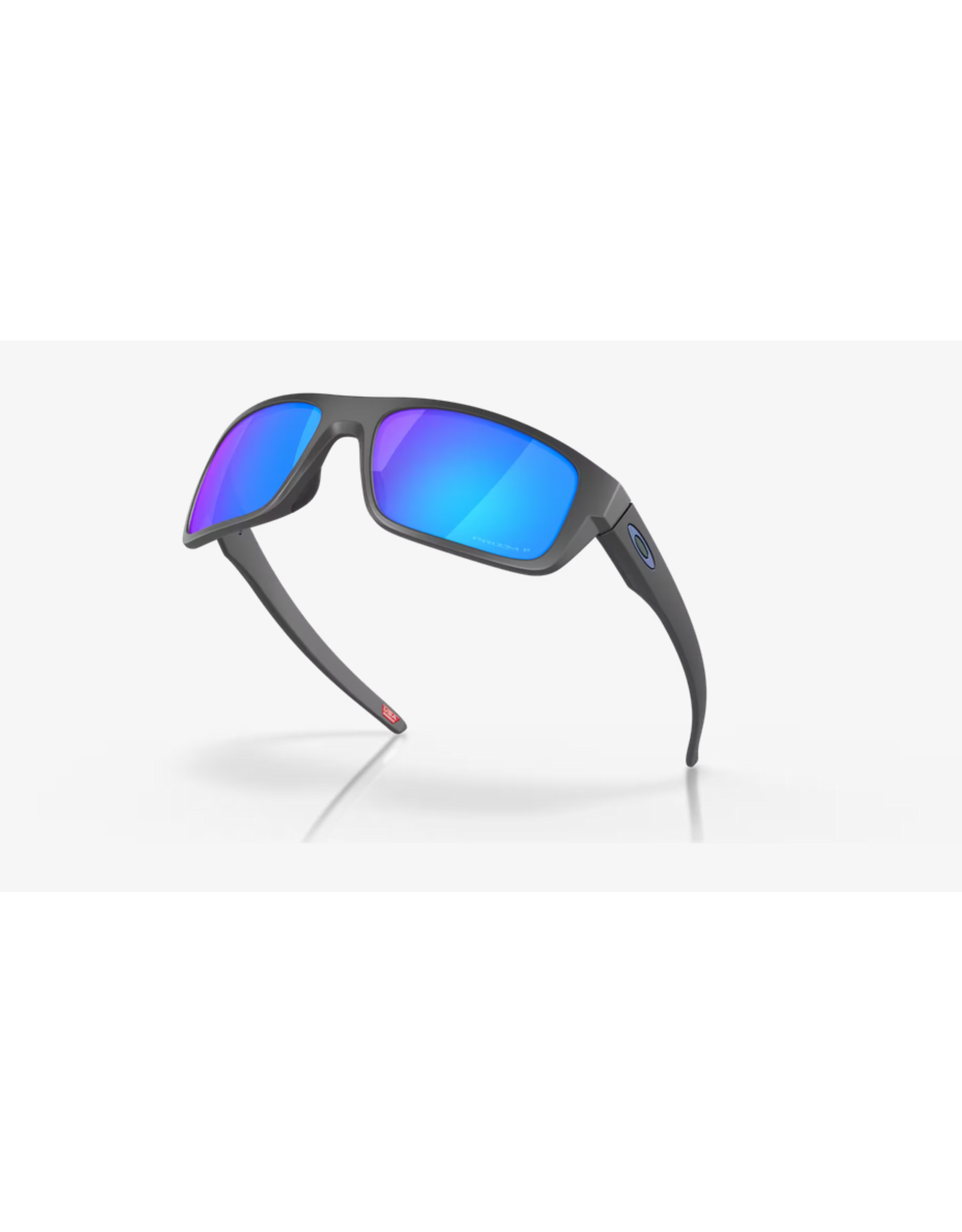 Oakley Oakley Drop Point™ Prizm Sapphire Polarized Lenses Matte Dark Grey Frame