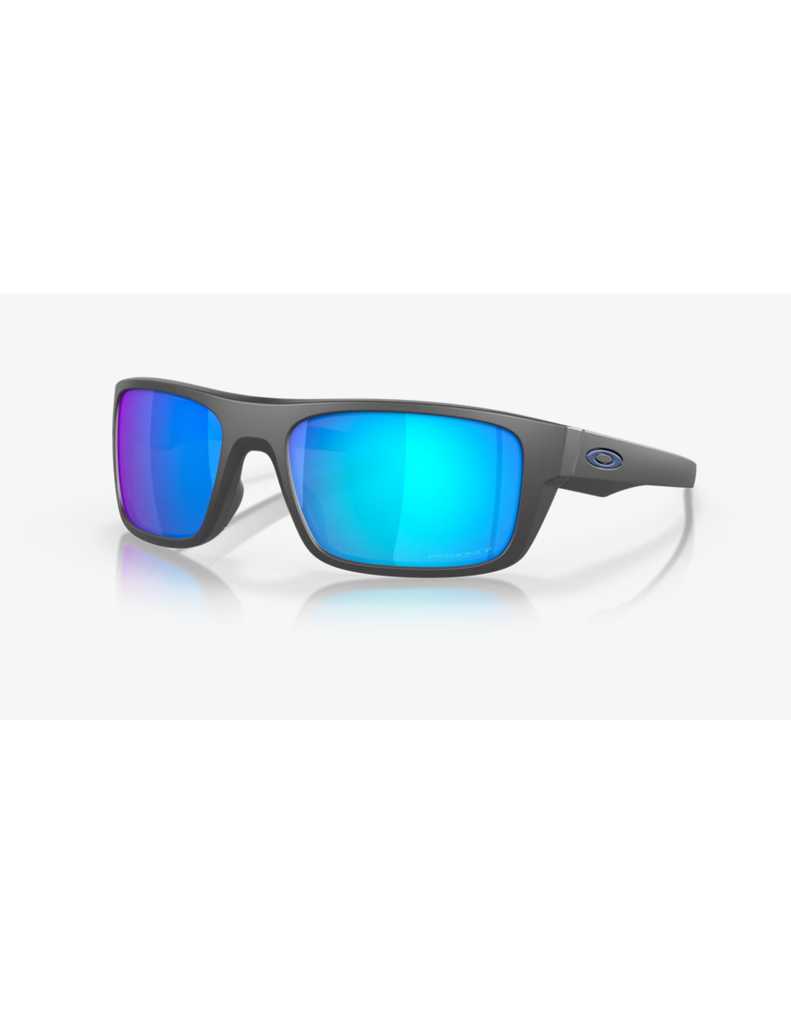 Oakley Oakley Drop Point™ Prizm Sapphire Polarized Lenses Matte Dark Grey Frame