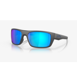 Oakley Oakley Drop Point™ Prizm Sapphire Polarized Lenses Matte Dark Grey Frame