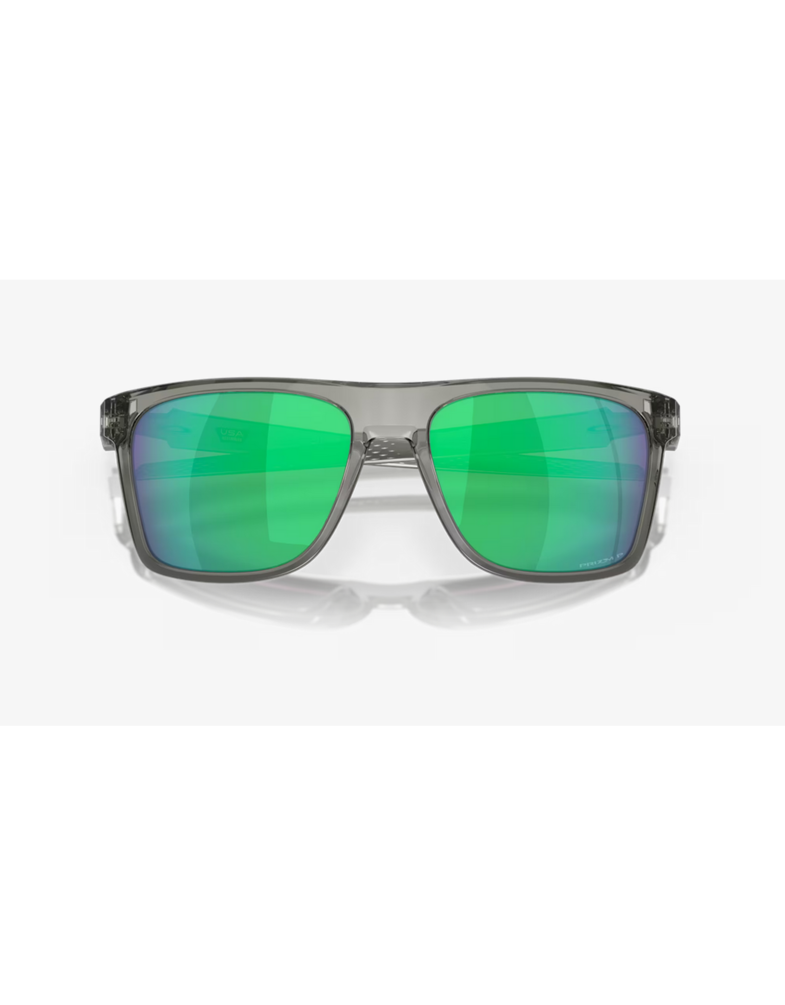 Oakley Leffingwell Prizm Jade Polarized Lenses,  Grey Ink Frame