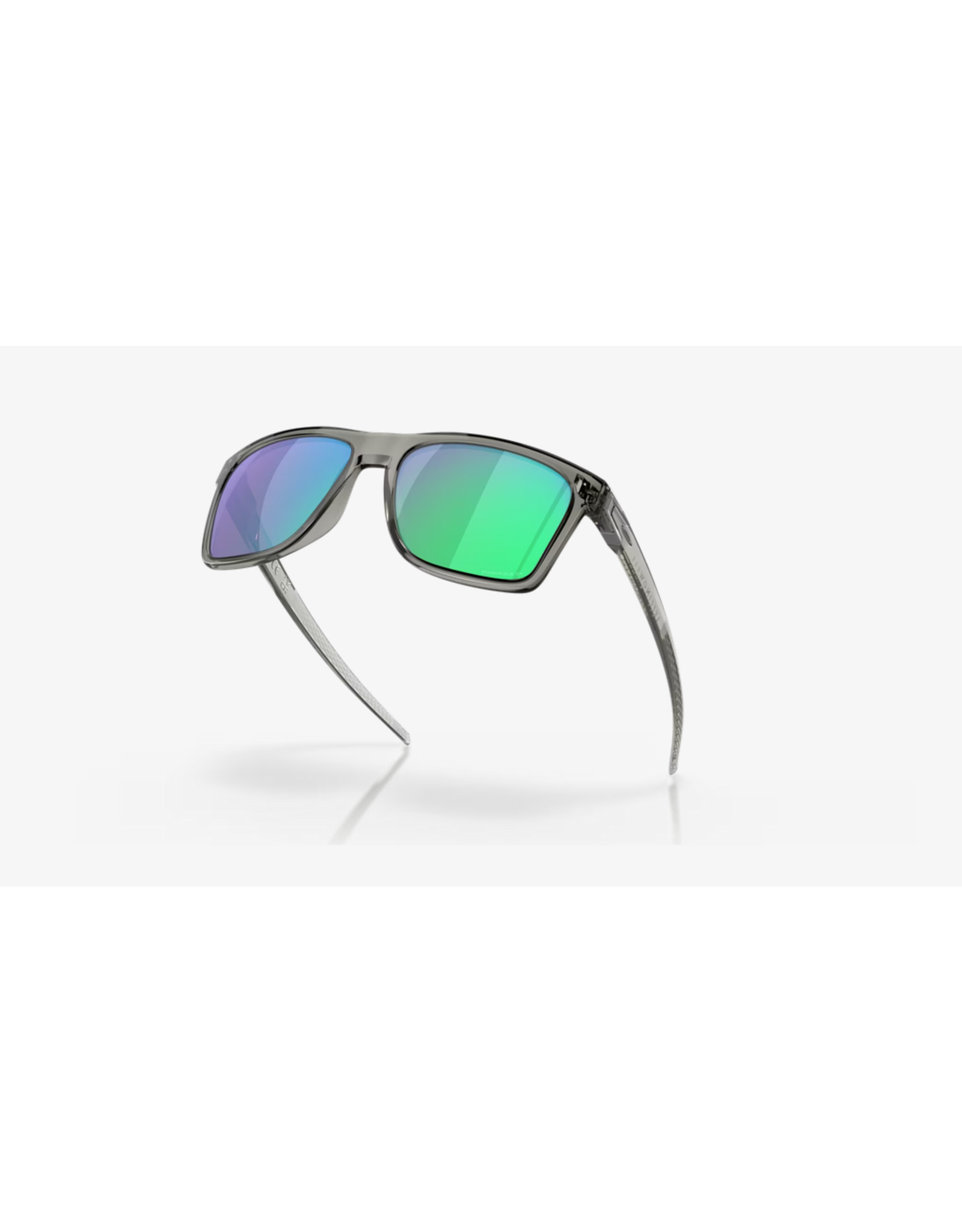 Oakley Leffingwell Prizm Jade Polarized Lenses,  Grey Ink Frame