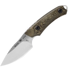 Buck Knives Buck Alpha Hunter Pro 0664BRS Richlite Brown/Cream Layered Handle 0664BRS