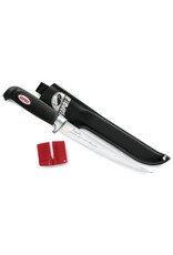 Rapala Rapala BP707SH1 Soft Grip Fillet Knife, 7-1/2" Stainless Blade, w/Sharpener & Sheath