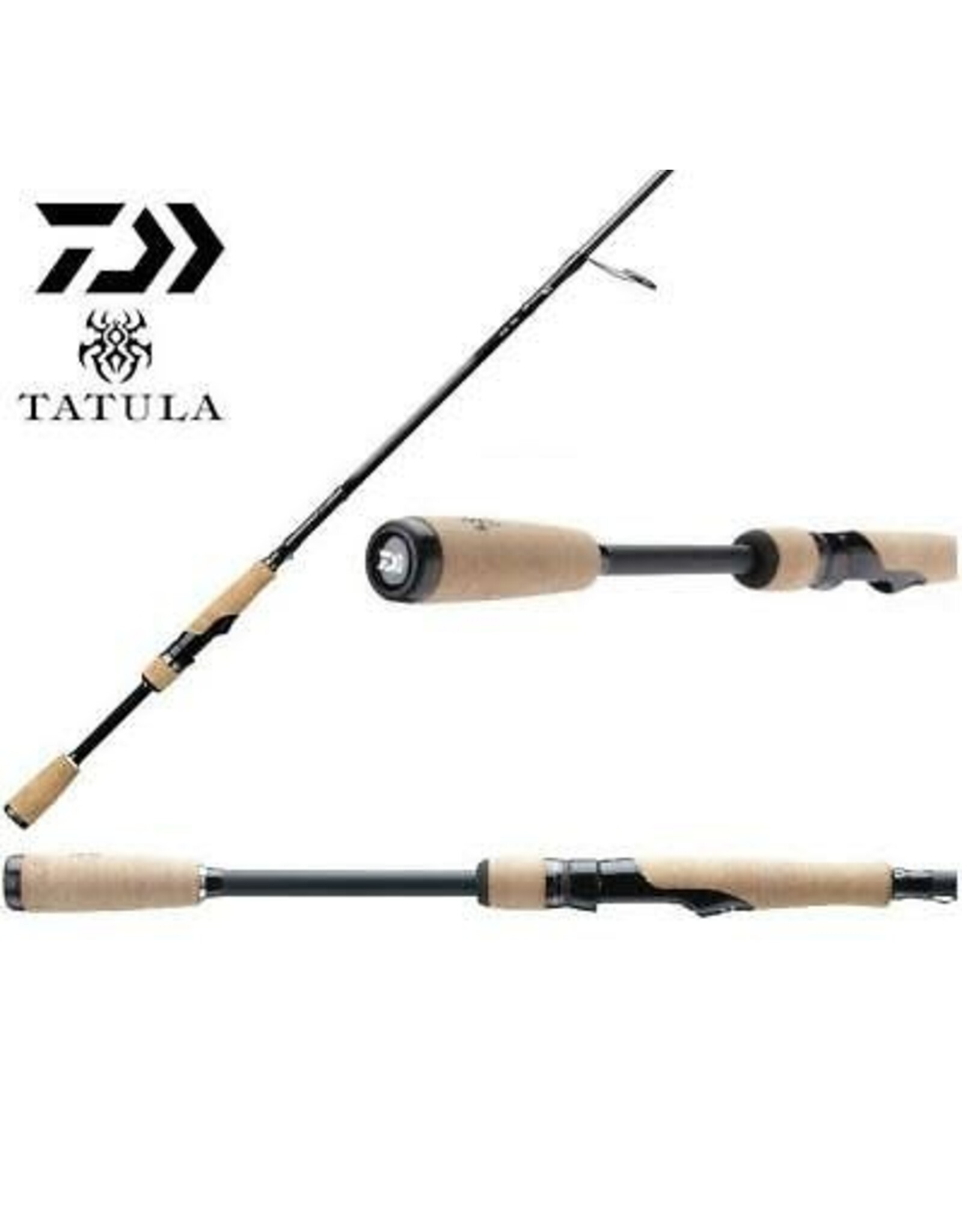 Daiwa Daiwa Tatula Series Rod 7'3" Med X Fast Action Spinning 1 pc, 3/16-1/2oz Lures, Line Weight 6-14