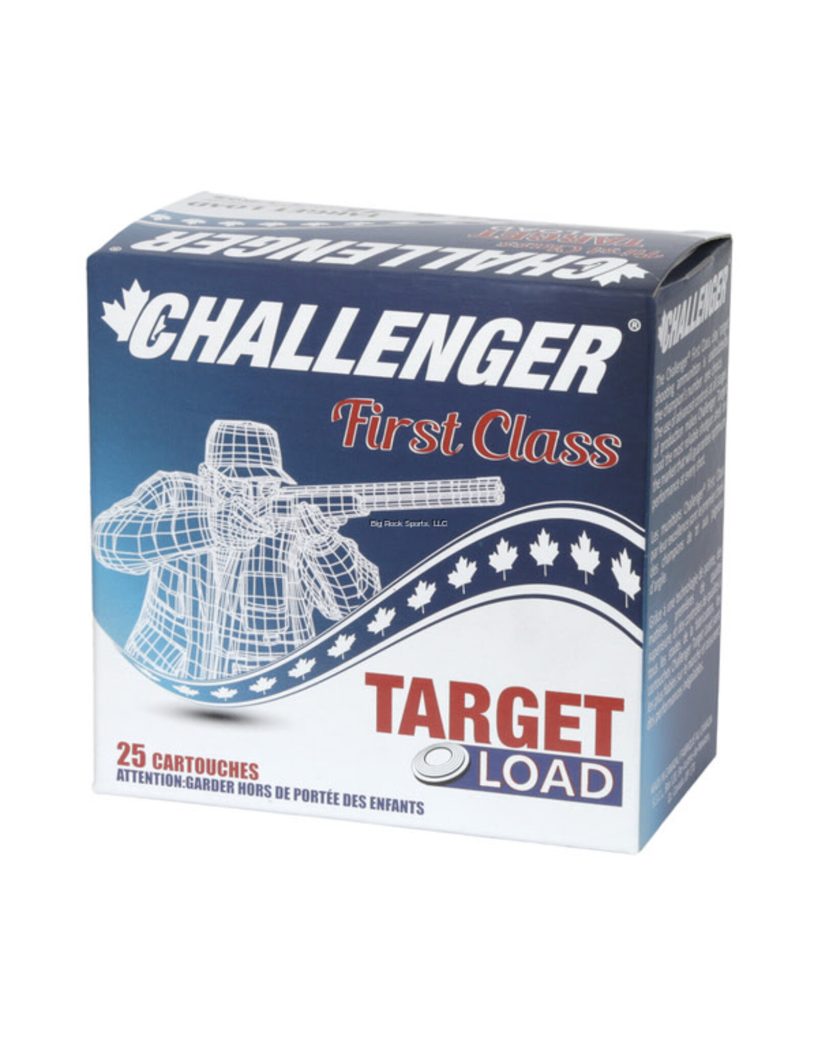 Challenger Target Load 12GA 2 3/4" 1 1/8oz #7.5 (Box of 25)