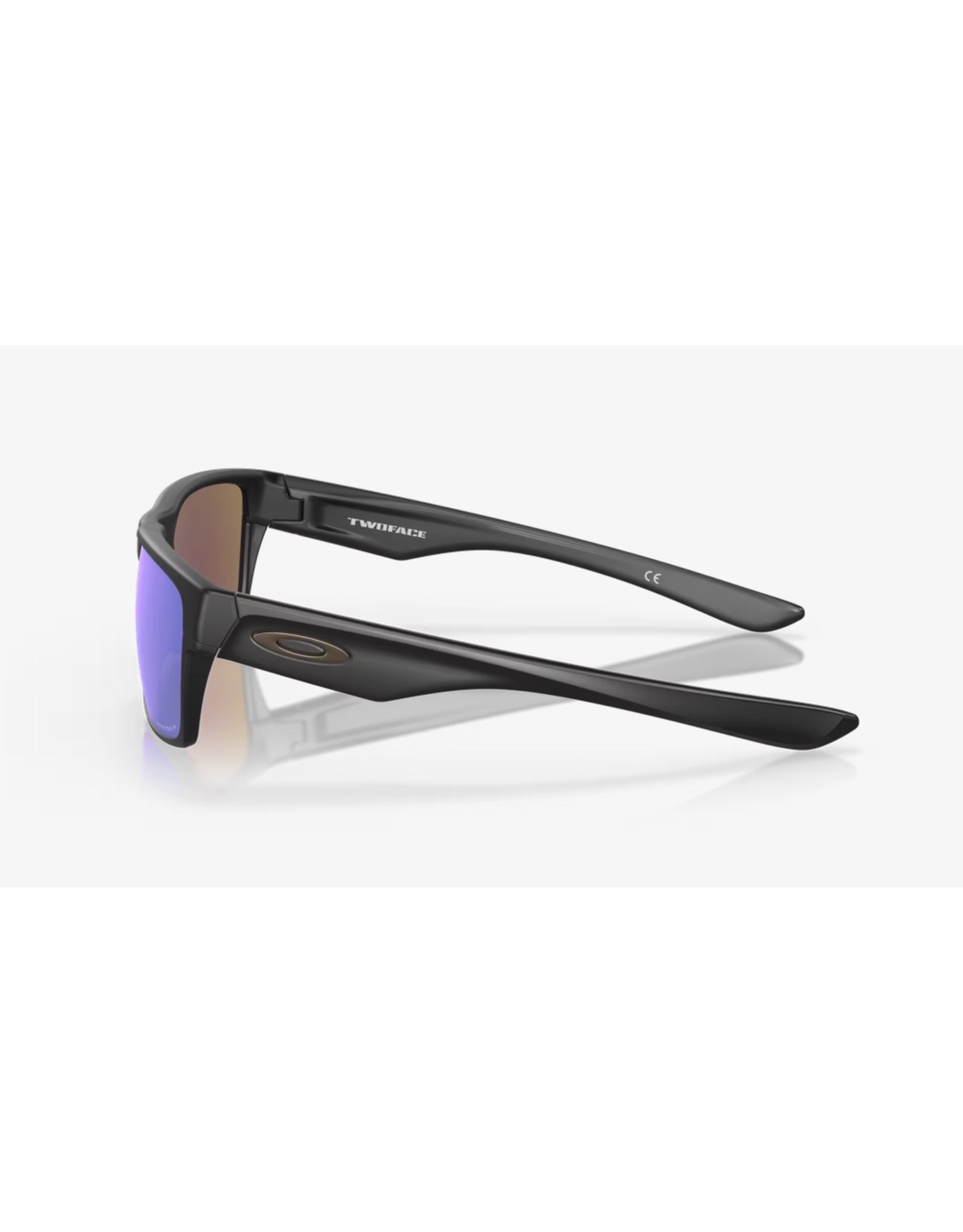 Oakley Oakley Twoface Matte Black Prizm Sapphire Polarized