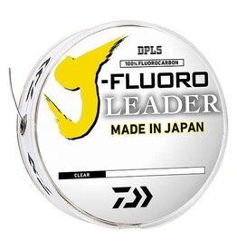 Daiwa Daiwa JFL12-100 - J-Fluorocarbon™ Spool Band 100 yd 12 lb Clear Fluorocarbon Leader Line