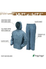 Frogg Toggs Frogg Toggs Men's Ultra-Lite II Blue Rain Suit