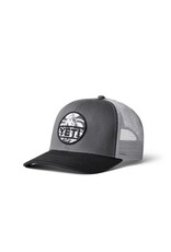 Yeti Yeti Mountain Badge Trucker Hat - Black