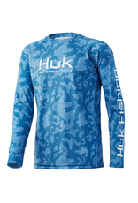 Huk Huk Youth Long Sleeve Pursuit - Running Lakes