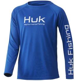 Huk Huk Youth Pursuit Long Sleeve - Huk Blue
