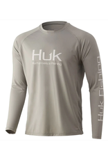 Huk Huk Youth Pursuit Long Sleeve - Overcast Grey