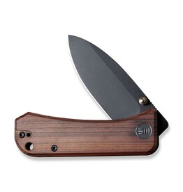 We Knife Co Ltd  Banter Linerlock Wood Cuibourtia