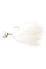 Freedom Tackle Freedom 80032 Marabou Swing Jig 1/4 oz Lead Free White