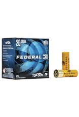 Federal Federal TG20 7.5 Top Gun Target Shotshell 20 GA, 2-3/4 in, No. 7-1/2, 7/8oz, 2.38 Dr, 1210 fps, 25 Rnd per Box (Entire Flat 250 Rnd)