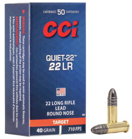 CCI CCI  Quiet-22 22LR 40gr Lead Round Nose - Brick of 500