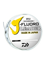 Daiwa Daiwa JFL8-100 J-Fluoro Fluorocarbon Leader Clear with Parrallel Spooling band 8lb 100 yards