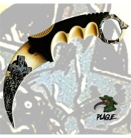 Plague Plague Karambit Knife - The Dead Shall Rise #1 21DT002-75BGY