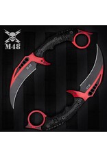 M48 M48 Red Liberator Falcon Karambit And Sheath UC3334RD