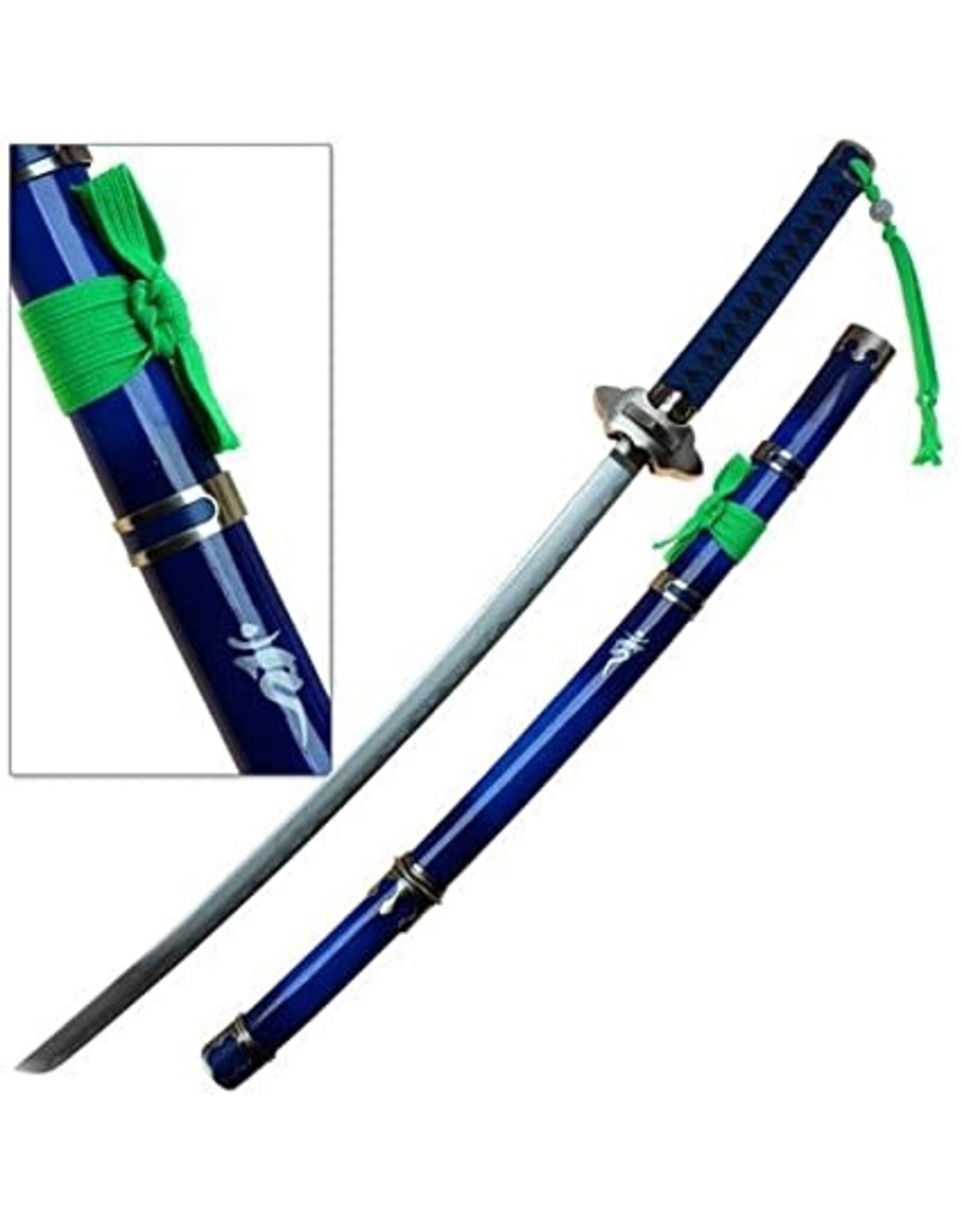 United Cutlery BK2965 Exorcist Blue Anime Katana Sword Replica