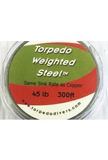 Torpedo Fishing Products Torpedo Weighted Steel P0082 300ft. 45LB Torpedo Fishing Products Torpedo Weighted Steel P0082 300ft. 45LB