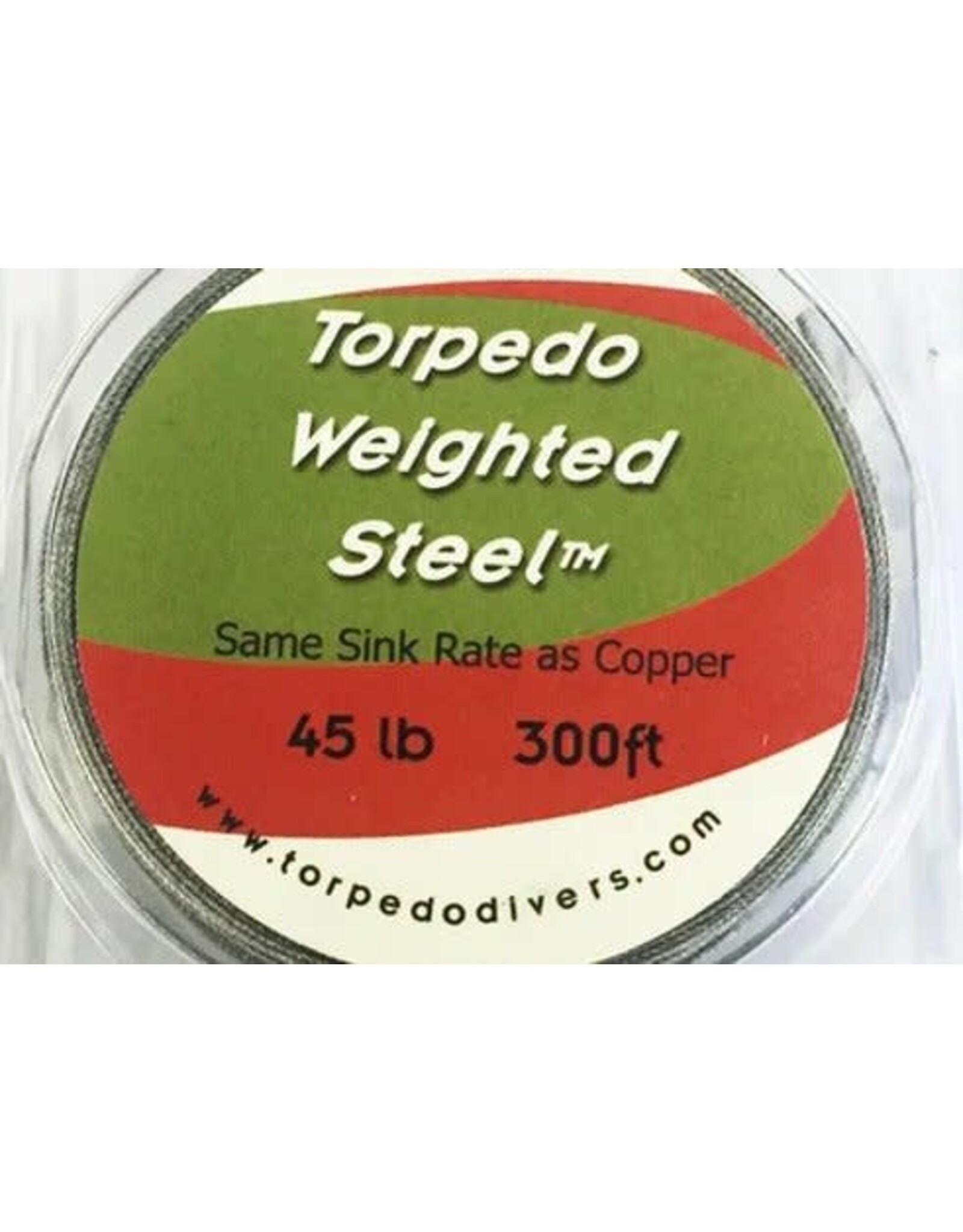Torpedo Fishing Products Torpedo Weighted Steel P0082 300ft. 45LB