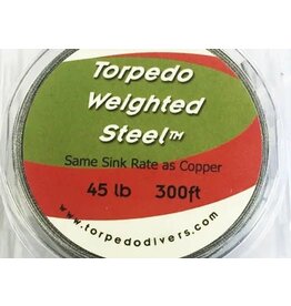 Torpedo Fishing Products Torpedo Weighted Steel P0082 300ft. 45LB