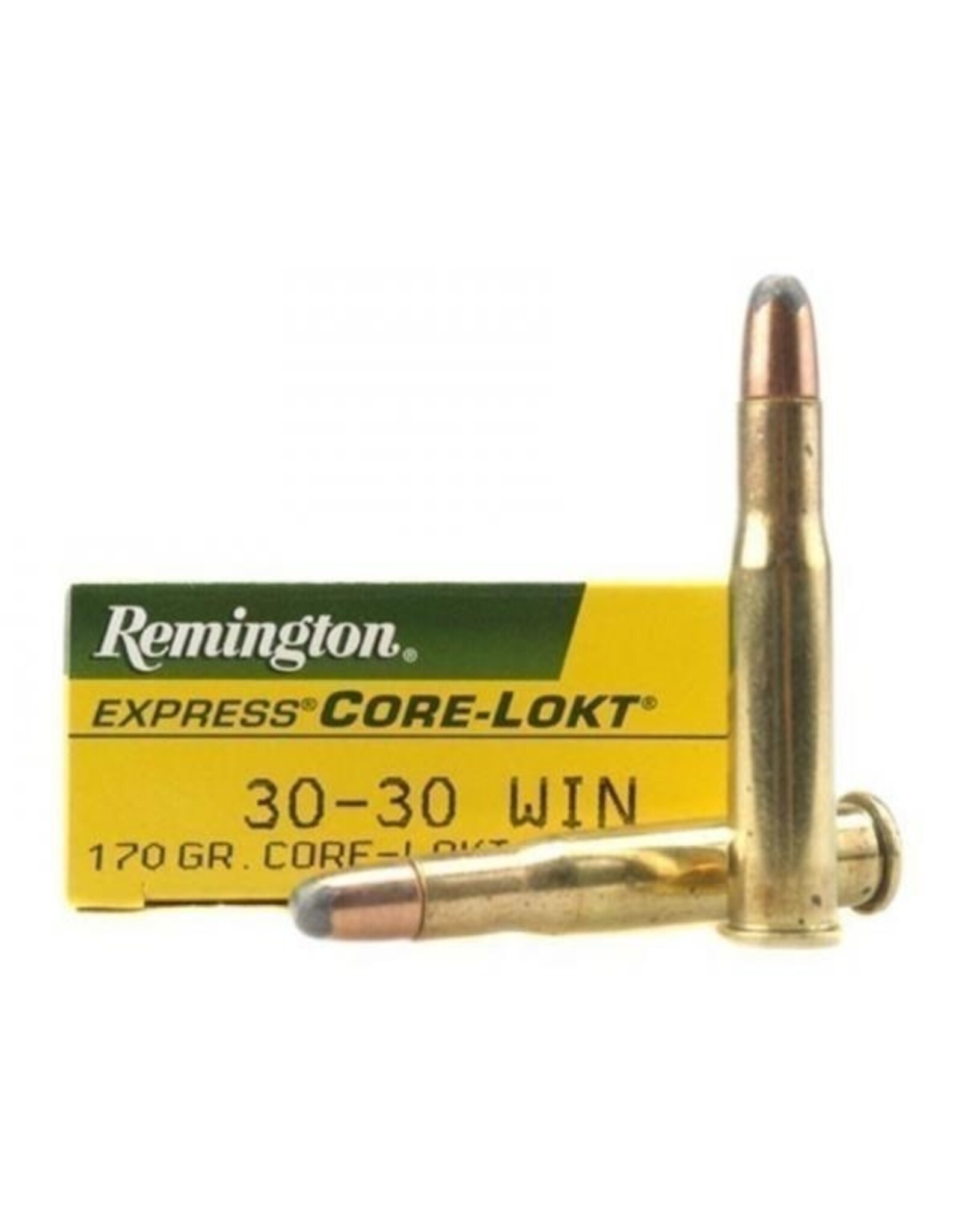 Remington Remington 27820 Core-Lokt Rifle Ammo 30-30 WIN, SP, 170 Grains, 2200 fps, 20, Boxed