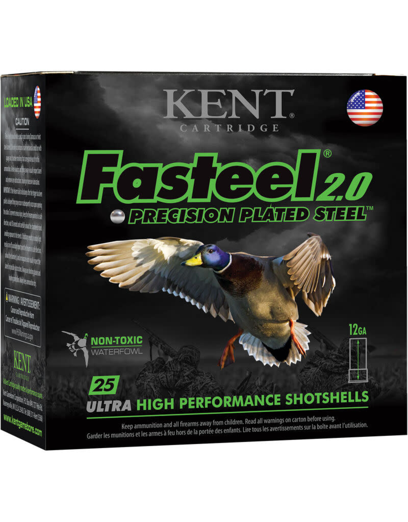 Kent Cartridge Kent Fasteel 2.0 12GA #2 (3.5")