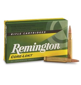 Remington Remington 27826 Core-Lokt Rifle Ammo 30-06 SPR, PSP, 150 Grains, 2910 fps, 20, Boxed